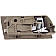 Help! By Dorman Interior Door Handle - Lever Plastic Gray Housing With Silver Lever Single - 81764