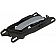 Help! By Dorman Interior Door Handle - Lever Plastic Gray Housing With Silver Lever Single - 81765