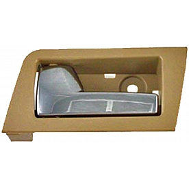 Help! By Dorman Interior Door Handle - Plastic Beige Housing With Silver Lever Single - 81766