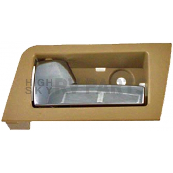 Help! By Dorman Interior Door Handle - Plastic Beige Housing With Silver Lever Single - 81766