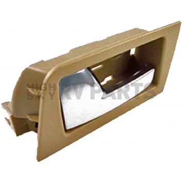 Help! By Dorman Interior Door Handle - Plastic Beige Housing With Silver Lever Single - 81766-2
