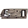 Help! By Dorman Interior Door Handle - Lever Plastic Gray Housing With Silver Lever Single - 81772