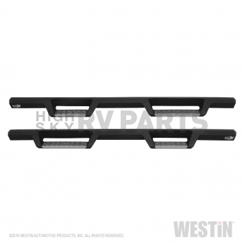 Westin Automotive Nerf Bar 3 Inch Black Powder Coated Stainless Steel - 56140252-2