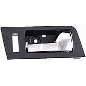 Help! By Dorman Interior Door Handle - Plastic Black Housing With Silver Lever Single - 81773
