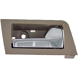 Help! By Dorman Interior Door Handle - Lever Plastic Gray Housing With Silver Lever Single - 81780