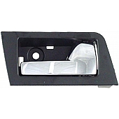 Help! By Dorman Interior Door Handle - Plastic Black Housing With Silver Lever Single - 81781