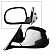 Xtune Exterior Mirror Manual Rectangular Single - 9934674