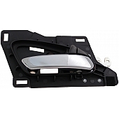 Help! By Dorman Interior Door Handle - Plastic Black Housing With Silver Lever Single - 81785