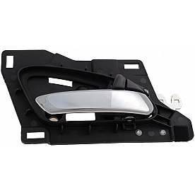 Help! By Dorman Interior Door Handle - Plastic Black Housing With Silver Lever Single - 81785