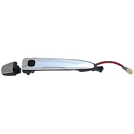 Help! By Dorman Exterior Door Handle - Plastic Silver Single - 93018