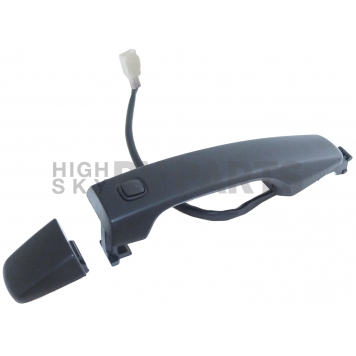 Help! By Dorman Exterior Door Handle - Plastic Black Single - 93024-2