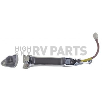 Help! By Dorman Exterior Door Handle - Plastic Silver Single - 93058-1