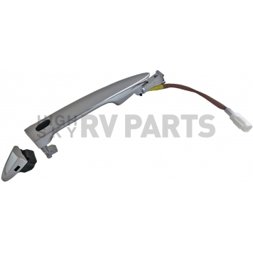 Help! By Dorman Exterior Door Handle - Plastic Silver Single - 93058-2