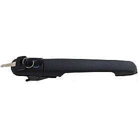 Help! By Dorman Exterior Door Handle - Plastic Black Single - 93130