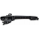 Help! By Dorman Exterior Door Handle - Plastic Black Single - 93130