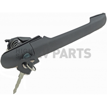 Help! By Dorman Exterior Door Handle - Plastic Black Single - 93130-2