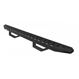 Go Rhino Running Board Black Textured Powder Coated Steel Stationary - 940428020T