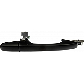 Help! By Dorman Exterior Door Handle - Plastic Black Single - 81412