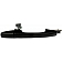 Help! By Dorman Exterior Door Handle - Plastic Black Single - 81412