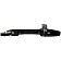 Help! By Dorman Exterior Door Handle - Plastic Black Single - 81412