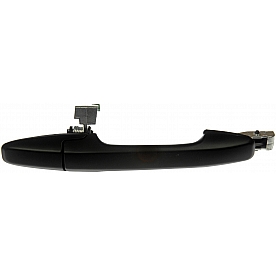 Help! By Dorman Exterior Door Handle - Plastic Black Single - 81426