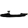 Help! By Dorman Exterior Door Handle - Plastic Black Single - 81426