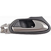 Help! By Dorman Interior Door Handle - Plastic Black Housing With Silver Lever Single - 81431