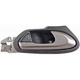 Help! By Dorman Interior Door Handle - Plastic Black Housing With Silver Lever Single - 81431