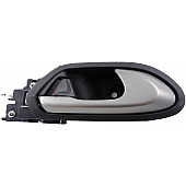 Help! By Dorman Interior Door Handle - Plastic Black Housing With Silver Lever Single - 81441