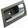 Help! By Dorman Interior Door Handle - Lever Plastic Gray Housing With Silver Lever Single - 81698