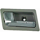 Help! By Dorman Interior Door Handle - Lever Plastic Gray Housing With Silver Lever Single - 81700