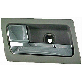 Help! By Dorman Interior Door Handle - Lever Plastic Gray Housing With Silver Lever Single - 81700