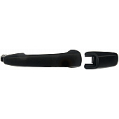 Help! By Dorman Exterior Door Handle - Plastic Black Single - 81343