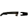 Help! By Dorman Exterior Door Handle - Plastic Black Single - 81343