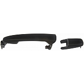 Help! By Dorman Exterior Door Handle - Plastic Black Single - 81344