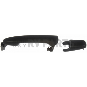 Help! By Dorman Exterior Door Handle - Plastic Black Single - 81344