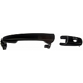 Help! By Dorman Exterior Door Handle - Plastic Black Single - 81345