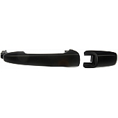Help! By Dorman Exterior Door Handle - Plastic Black Single - 81346