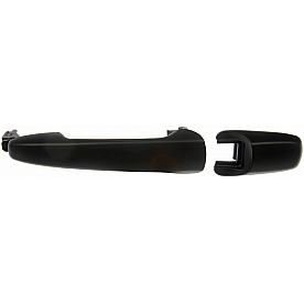 Help! By Dorman Exterior Door Handle - Plastic Black Single - 81346