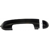 Help! By Dorman Exterior Door Handle - Plastic Black Single - 81348