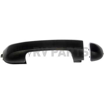 Help! By Dorman Exterior Door Handle - Plastic Black Single - 81348