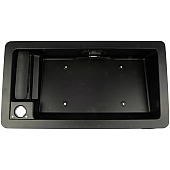 Help! By Dorman Exterior Door Handle - Plastic Black Single - 81349