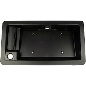 Help! By Dorman Exterior Door Handle - Plastic Black Single - 81349