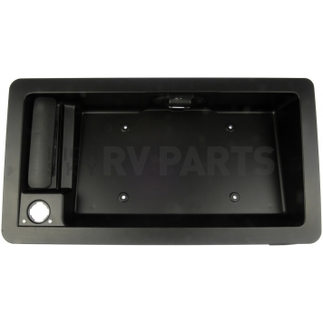 Help! By Dorman Exterior Door Handle - Plastic Black Single - 81349
