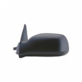 K-Source Exterior Mirror Manual OEM Black Single - 70038T