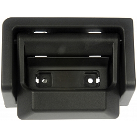 Help! By Dorman Exterior Door Handle - Plastic Black Single - 81356
