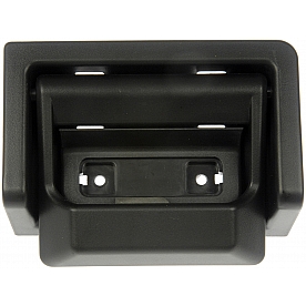 Help! By Dorman Exterior Door Handle - Plastic Black Single - 81357