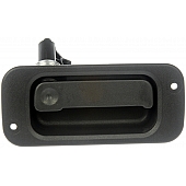 Help! By Dorman Exterior Door Handle - Plastic Black Single - 81361