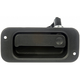 Help! By Dorman Exterior Door Handle - Plastic Black Single - 81362