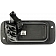 Help! By Dorman Exterior Door Handle - Plastic Black Single - 81362
